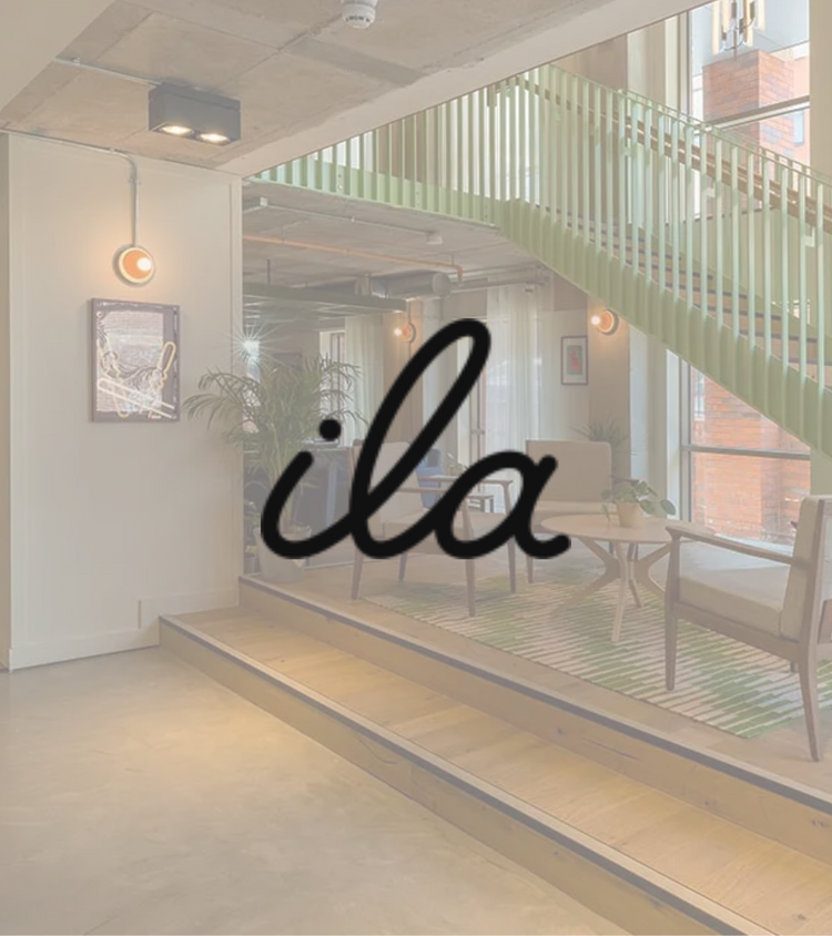 ila I live around logo