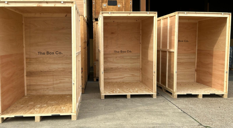 Wooden storage container