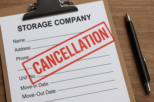 Are There Cancellation Fees For Storage Units In The UK?