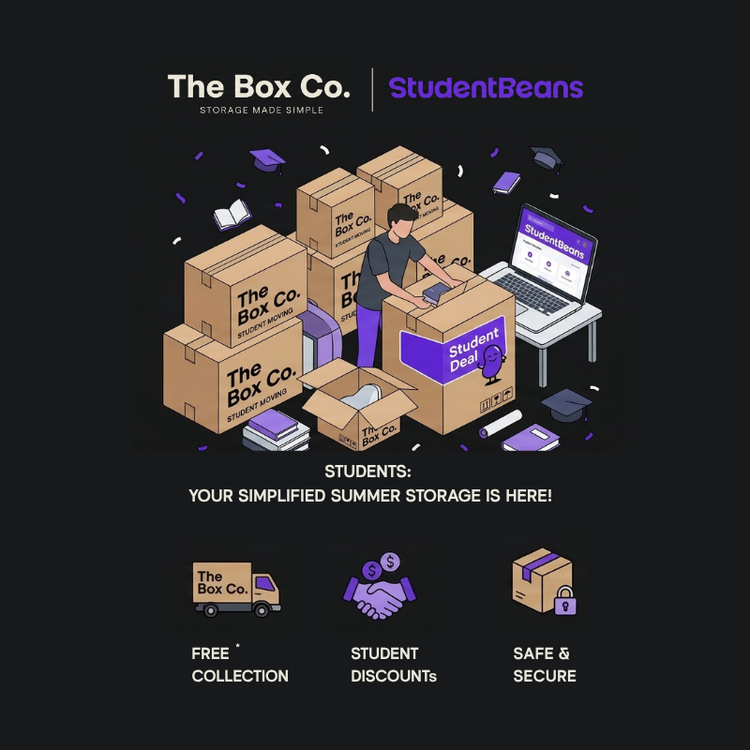 Student Beans x The Box Co partnership sign up link